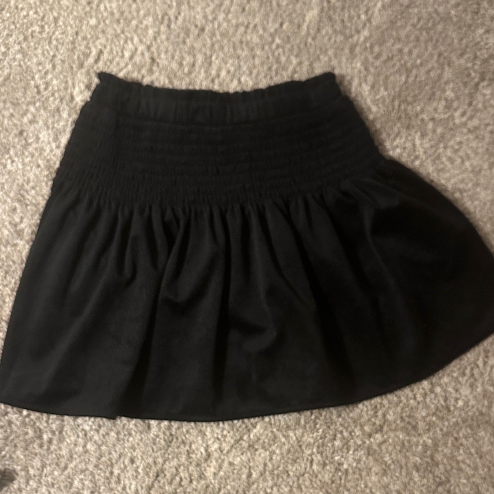 GB Girls Black A-Line Skirt
